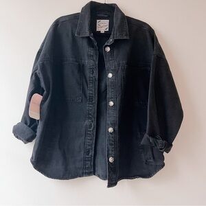 Black denim jacket!